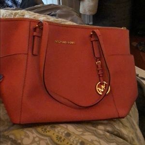 pink michael kors purse